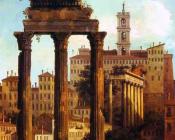 卡纳莱托 - Rome, Ruins of the Forum